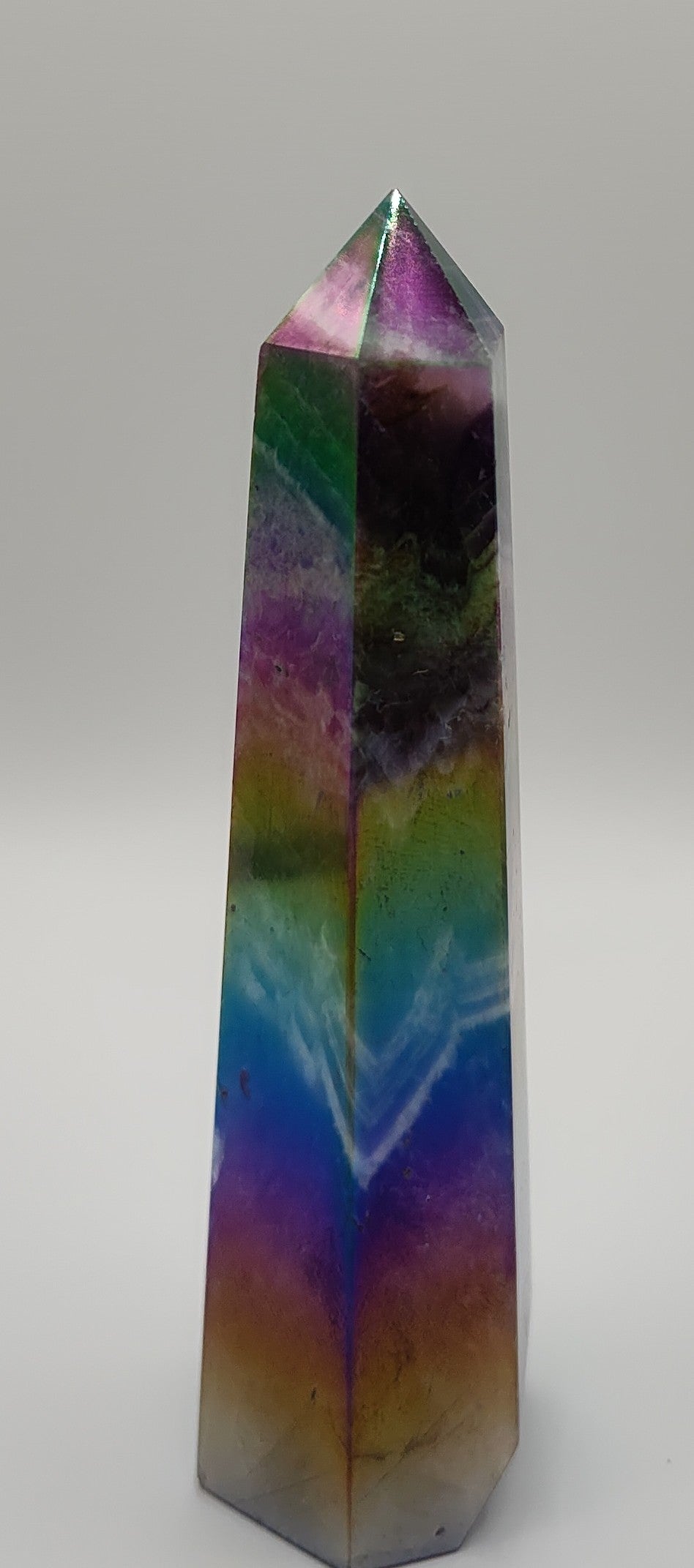 Flame Aura Chevron Amethyst Tower Generator / Point / Wand