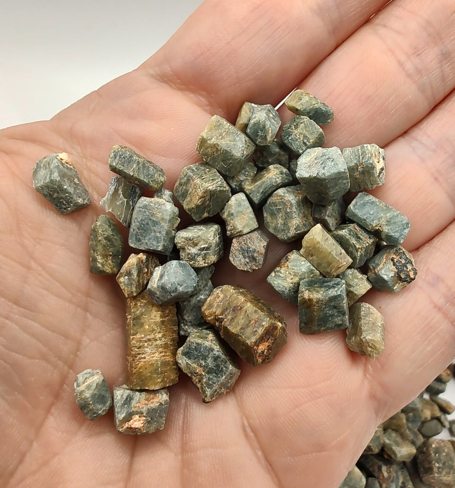 Rough Blue Sapphire Crystals ~10 Crystal Pack~