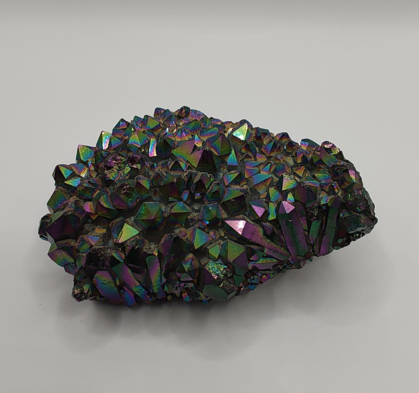 Titanium Quartz Crystal Cluster