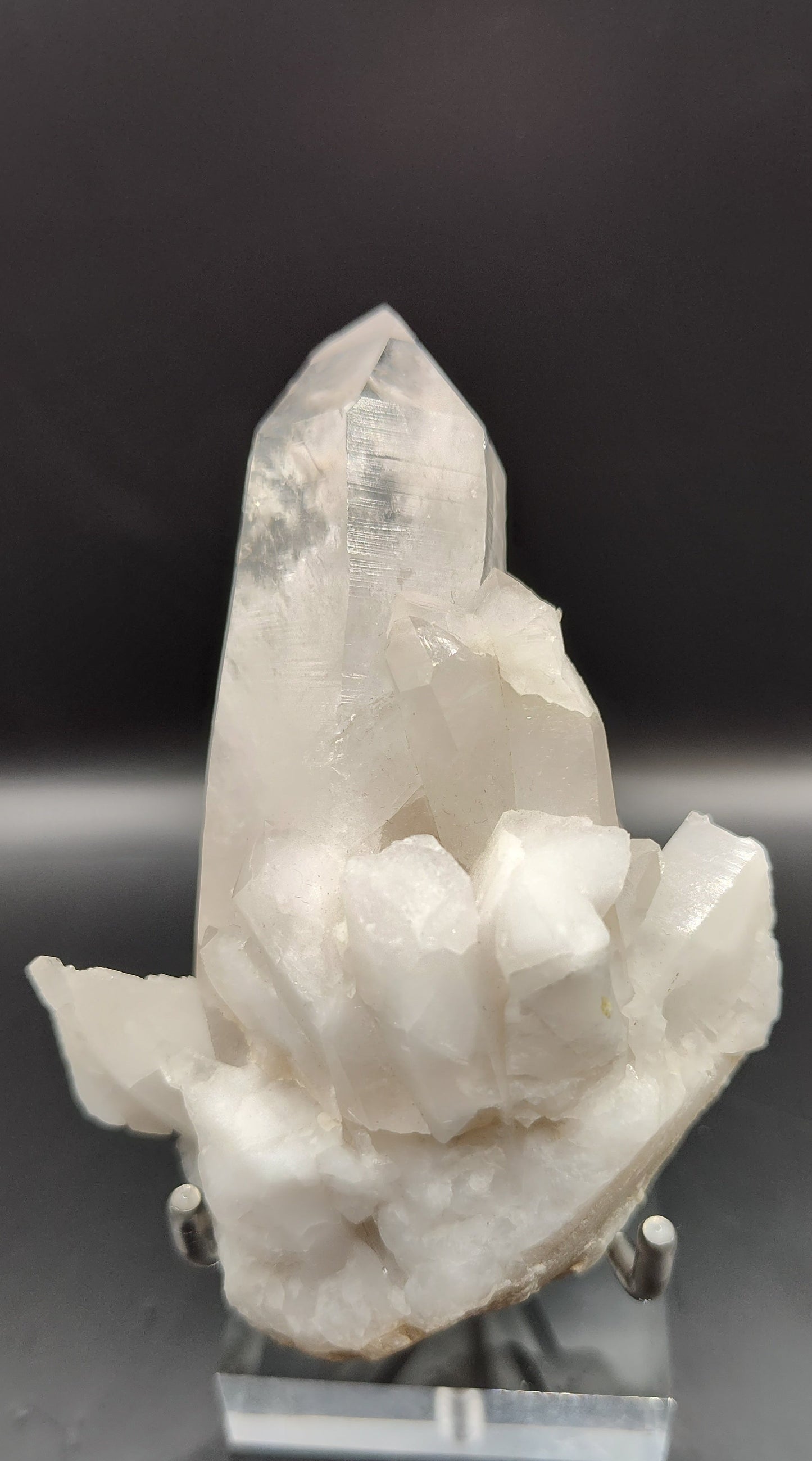 Quartz Crystal Point Cluster