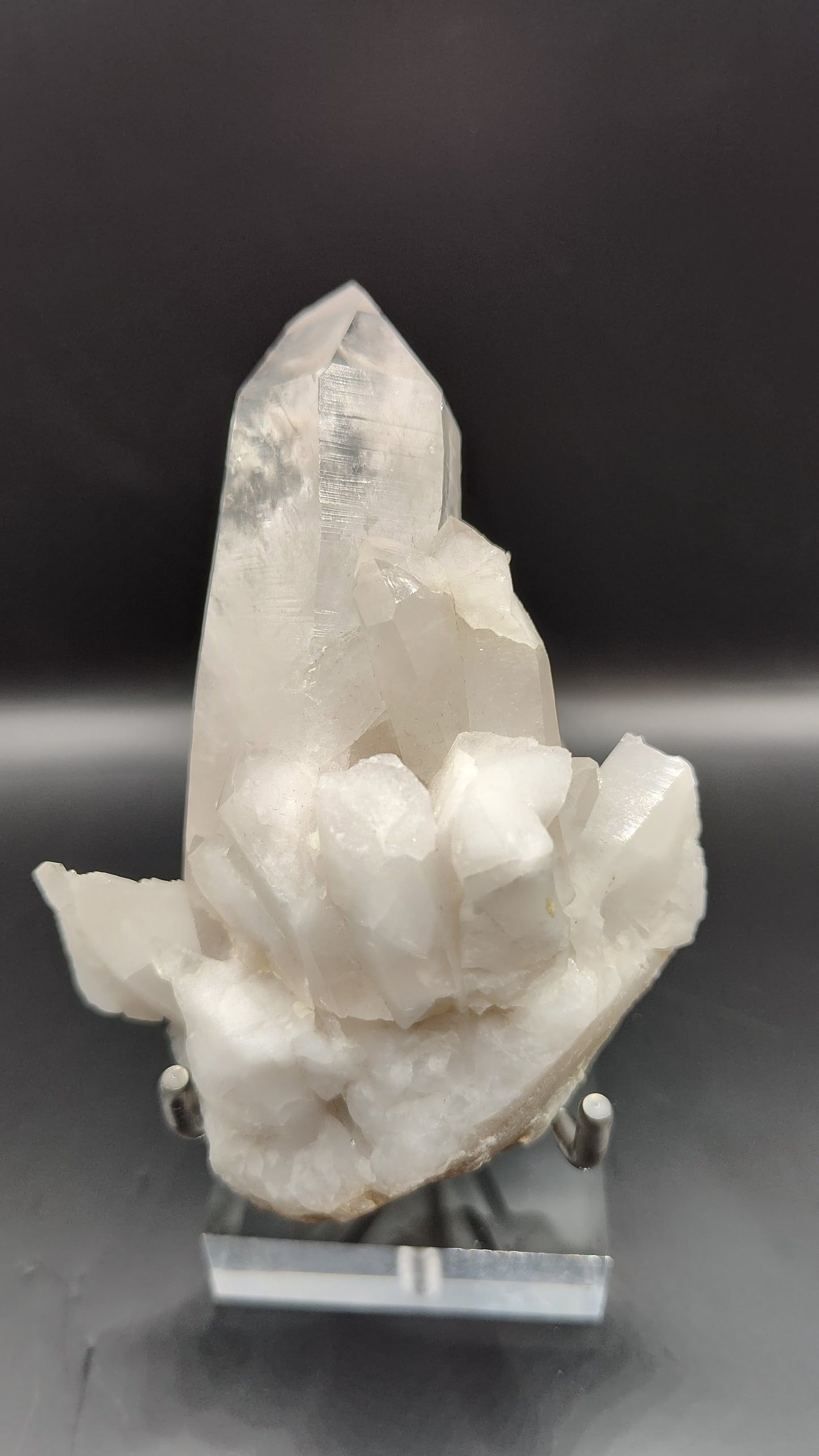 Quartz Crystal Point Cluster