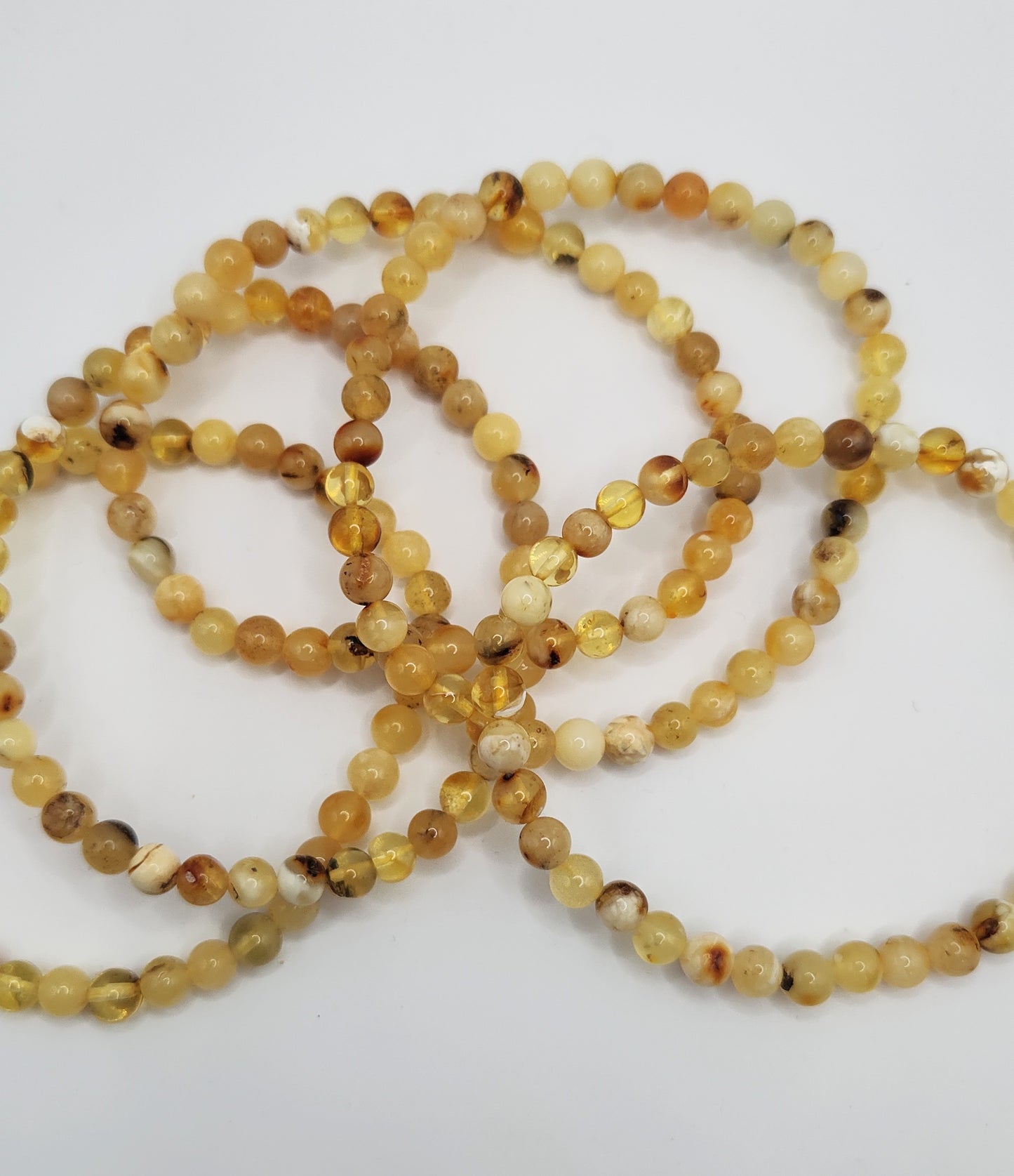 Amber Beaded Bracelets~ Genuine Amber Beads