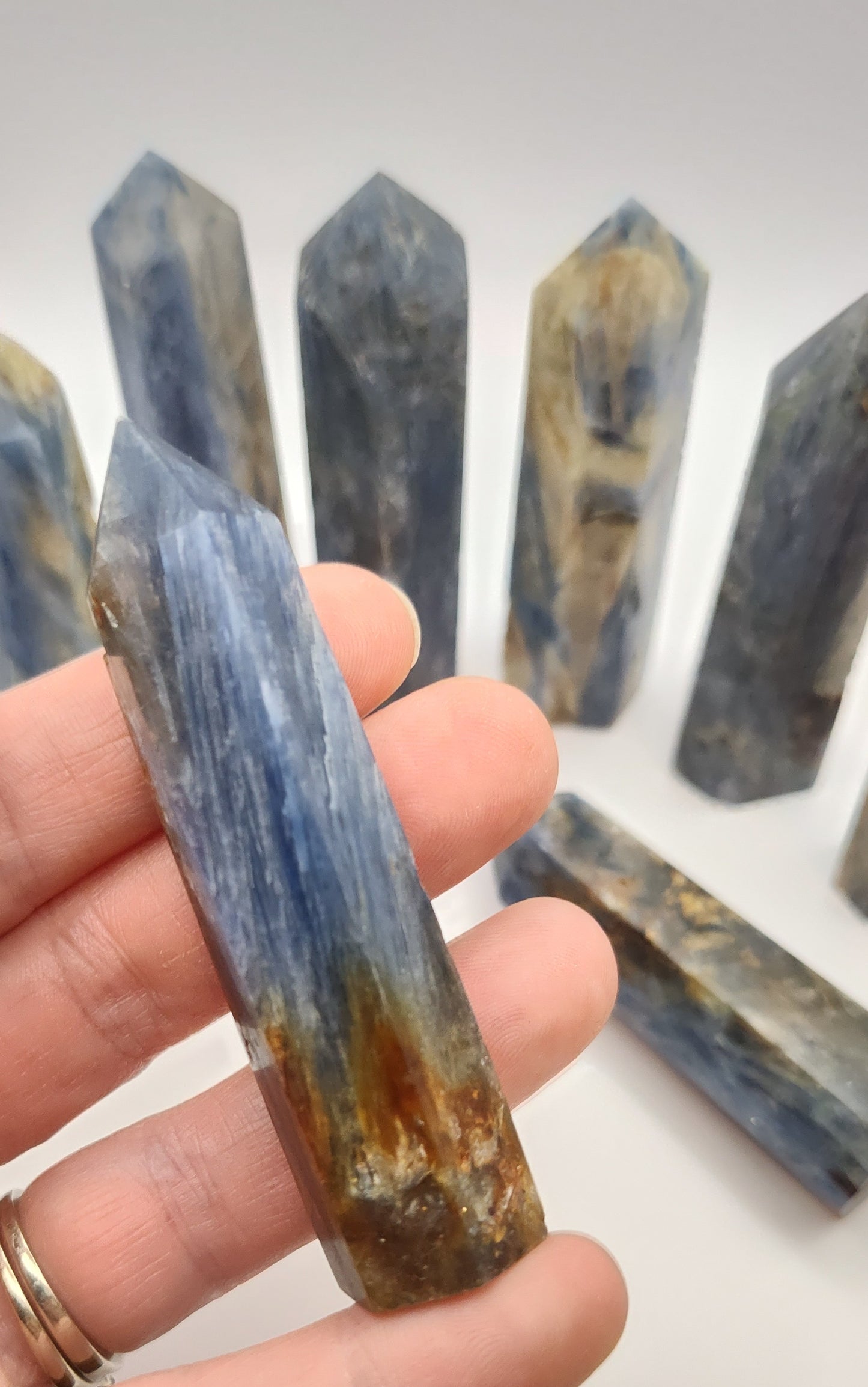 Blue Kyanite Crystal Tower / Point / Generator