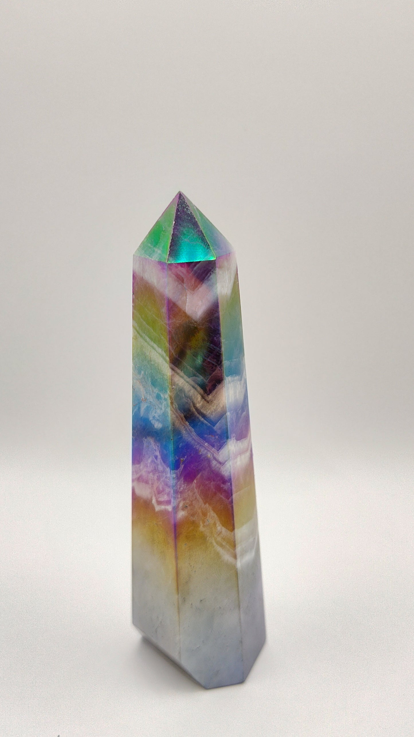 Flame Aura Chevron Amethyst Tower Generator / Point / Wand