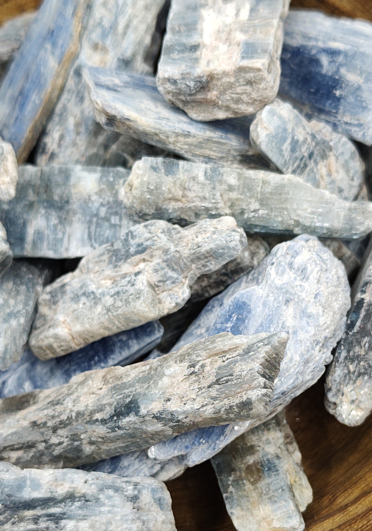 Blue Kyanite Crystals ~Packs of 3~(Brazil)