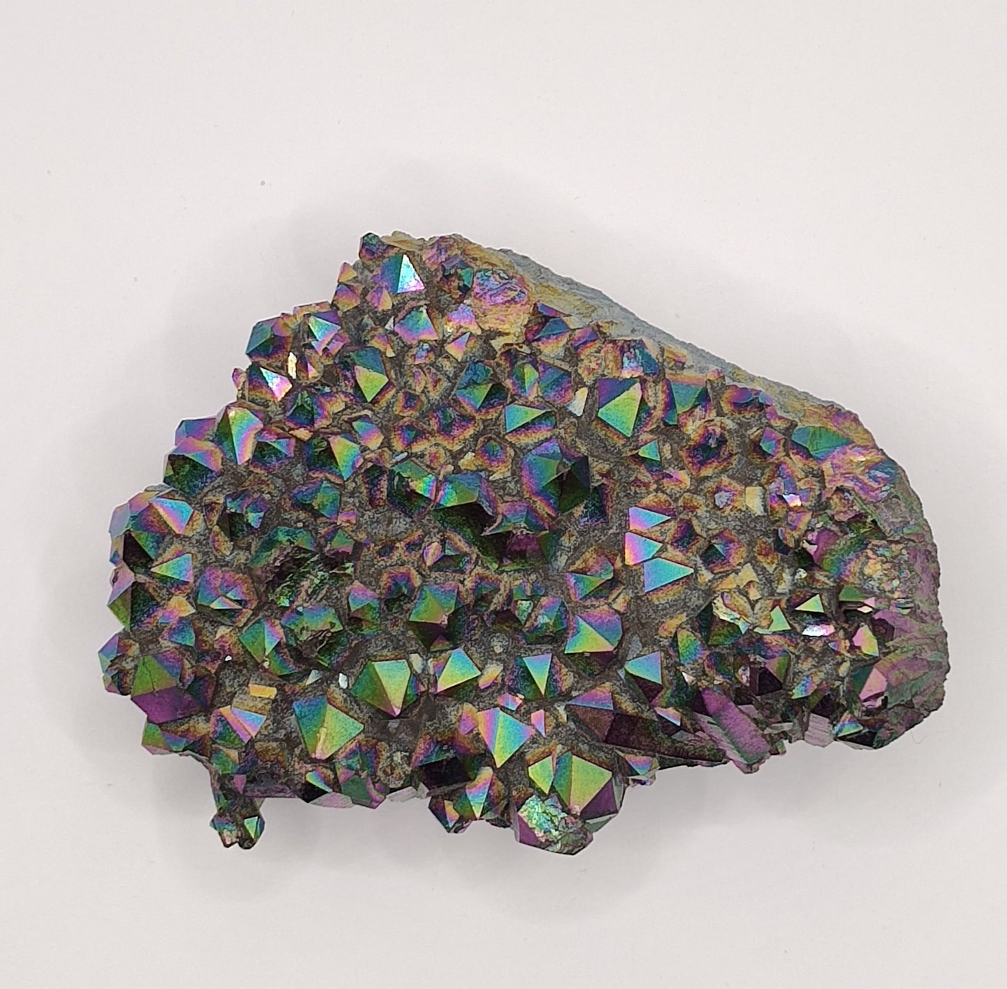 Titanium Quartz Crystal Cluster