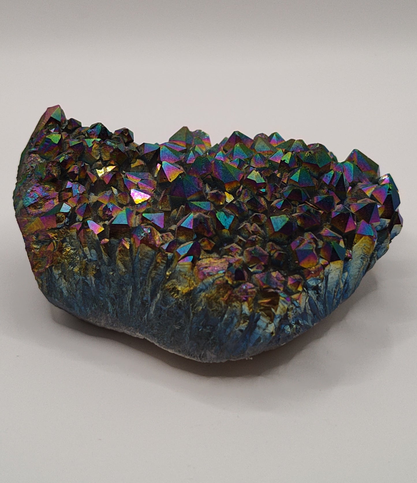 Titanium Quartz Crystal Cluster