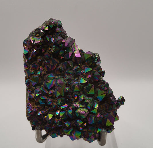 Titanium Quartz Crystal Cluster