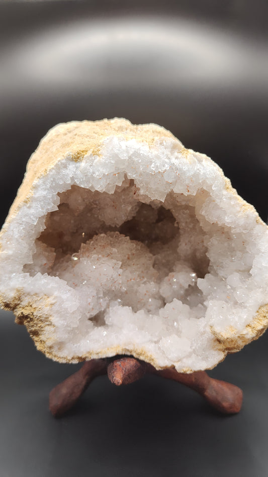 Quartz Crystal Cluster Geode Mineral Display Natural Crystal Healing Cleansing Metaphysical 