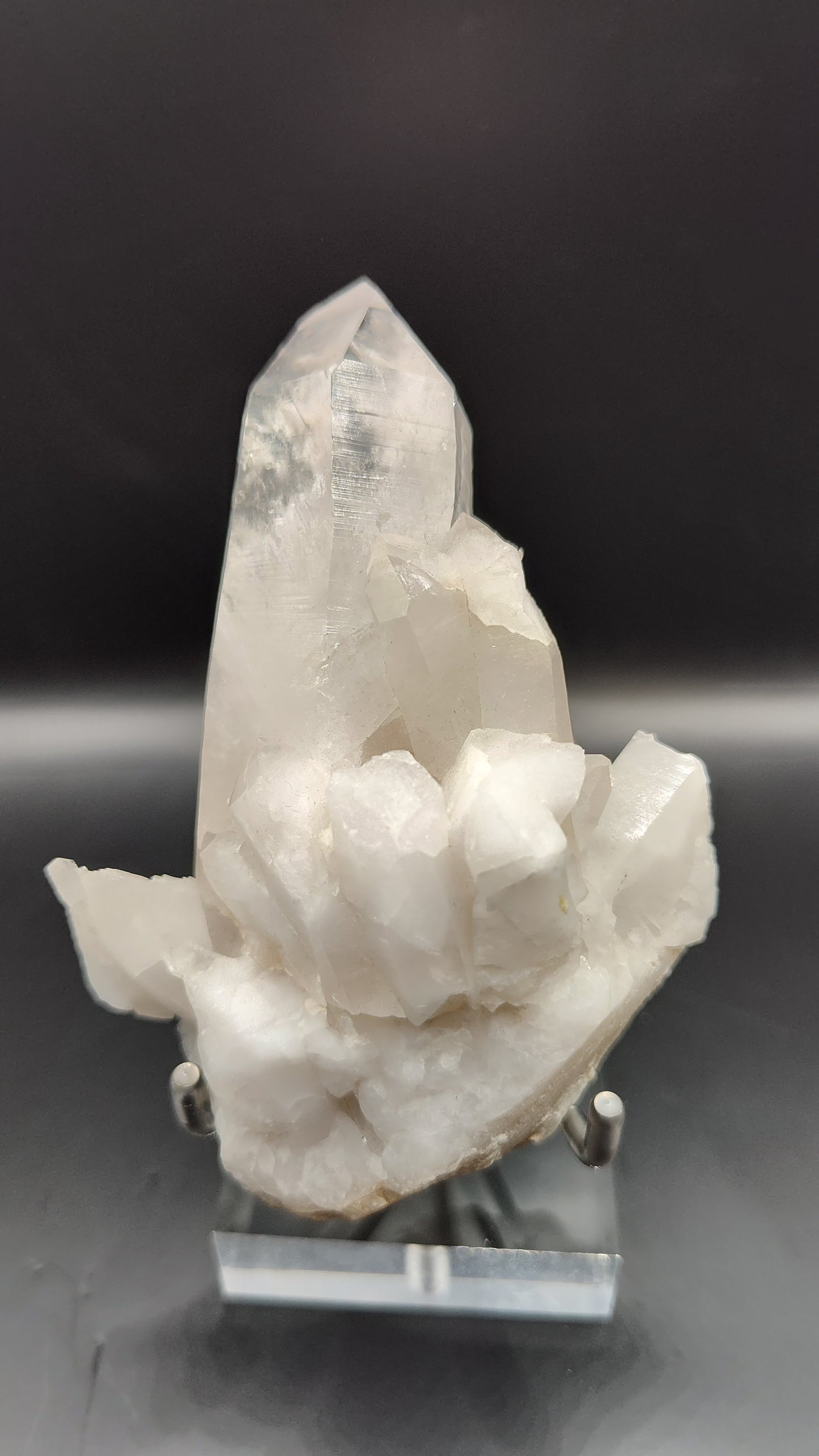 Quartz Crystal Point Cluster