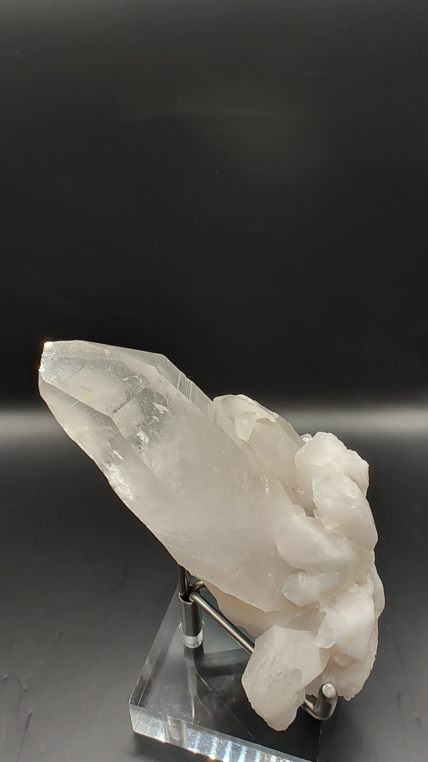 Quartz Crystal Point Cluster