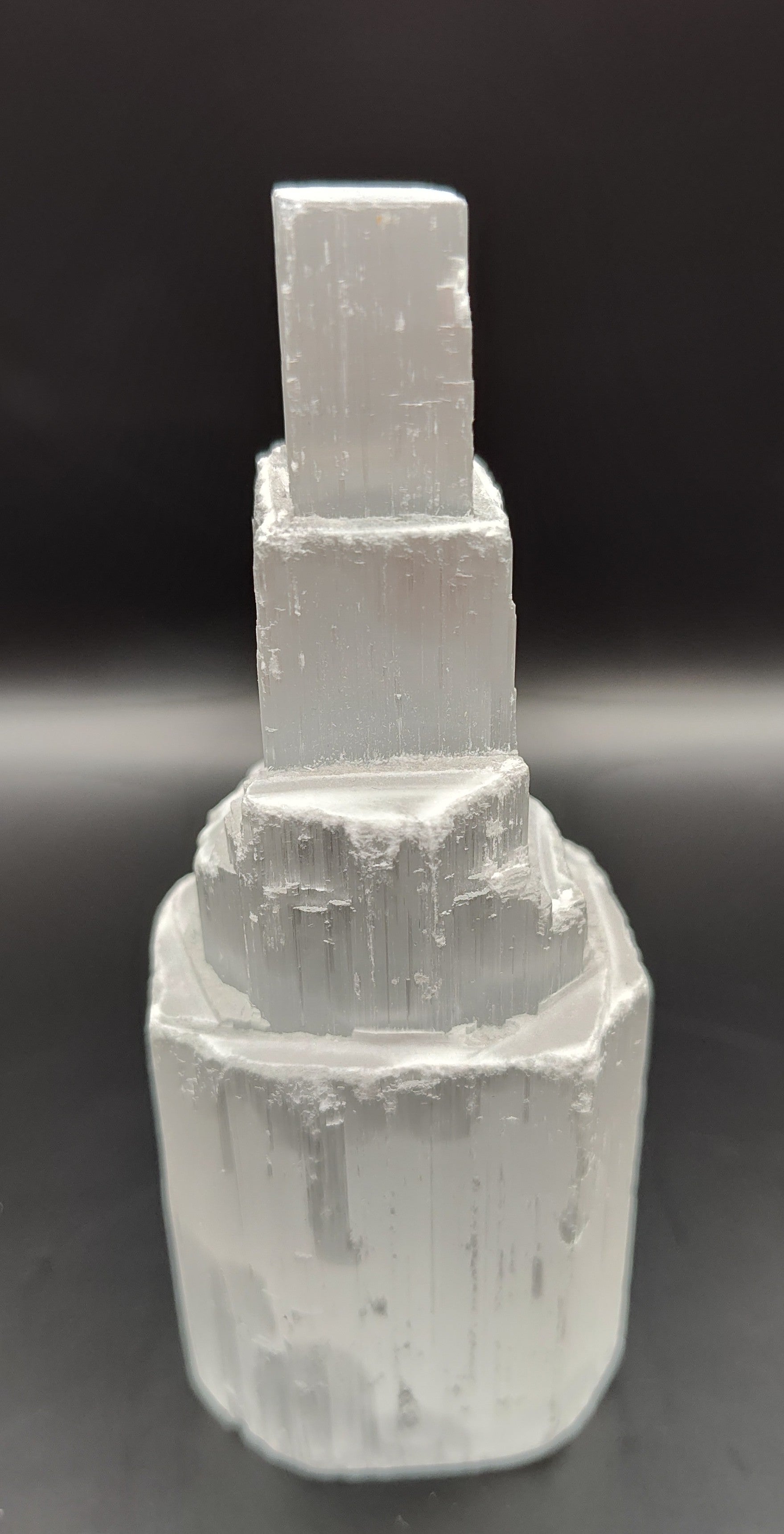 Healing Cleansing Selenite Tower Display Mineral Specimen Natural Stone