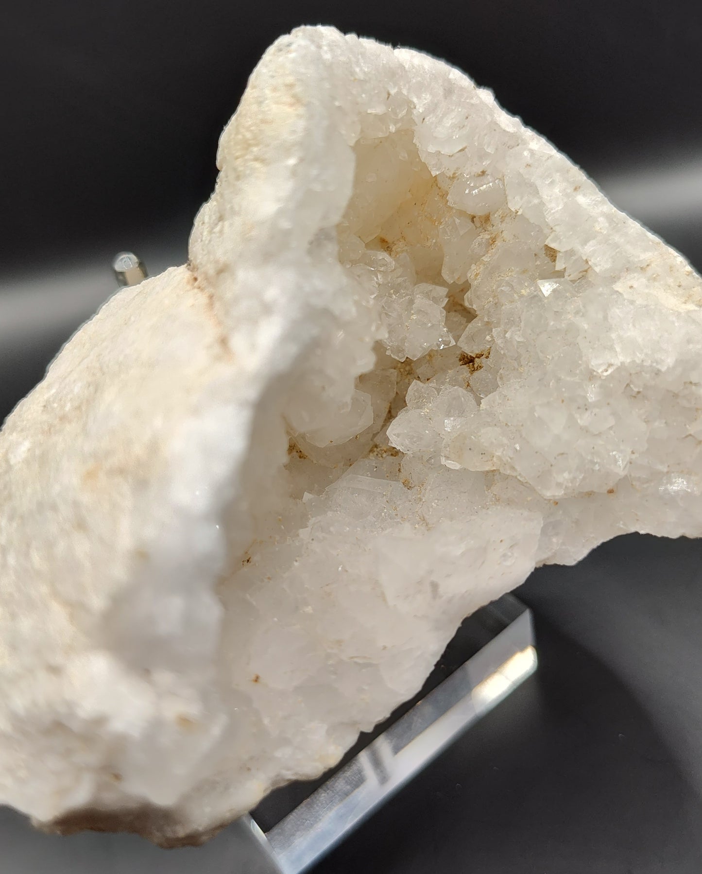 3+" Quartz Crystal Cluster Geode