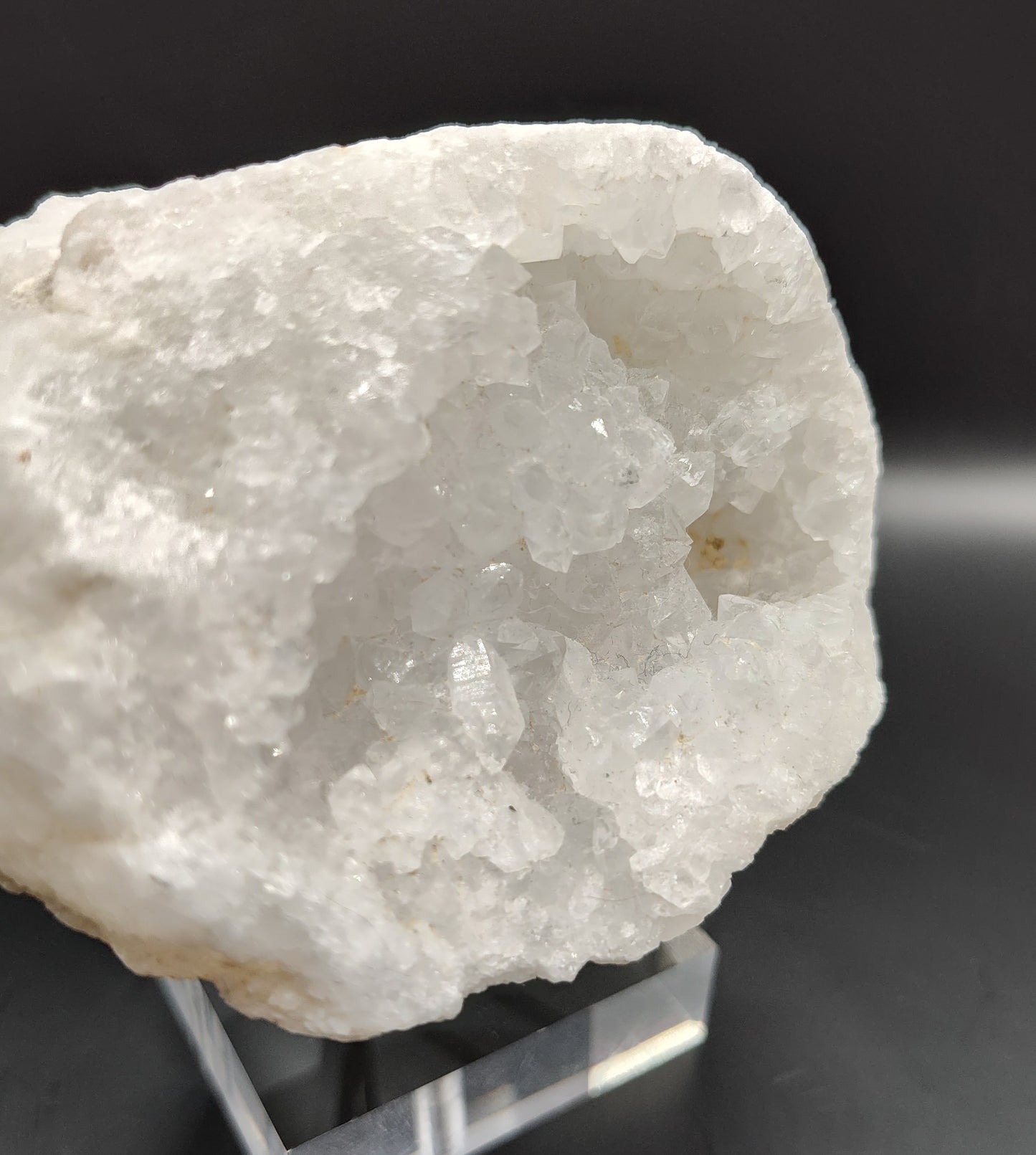 3+" Quartz Crystal Cluster Geode