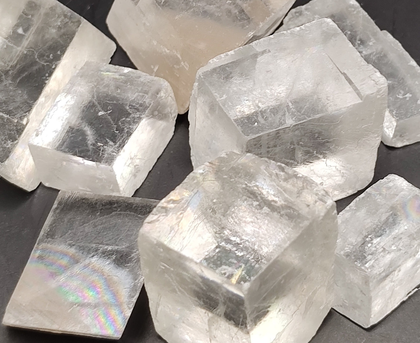 Optical Calcite / Iceland Spar Crystals