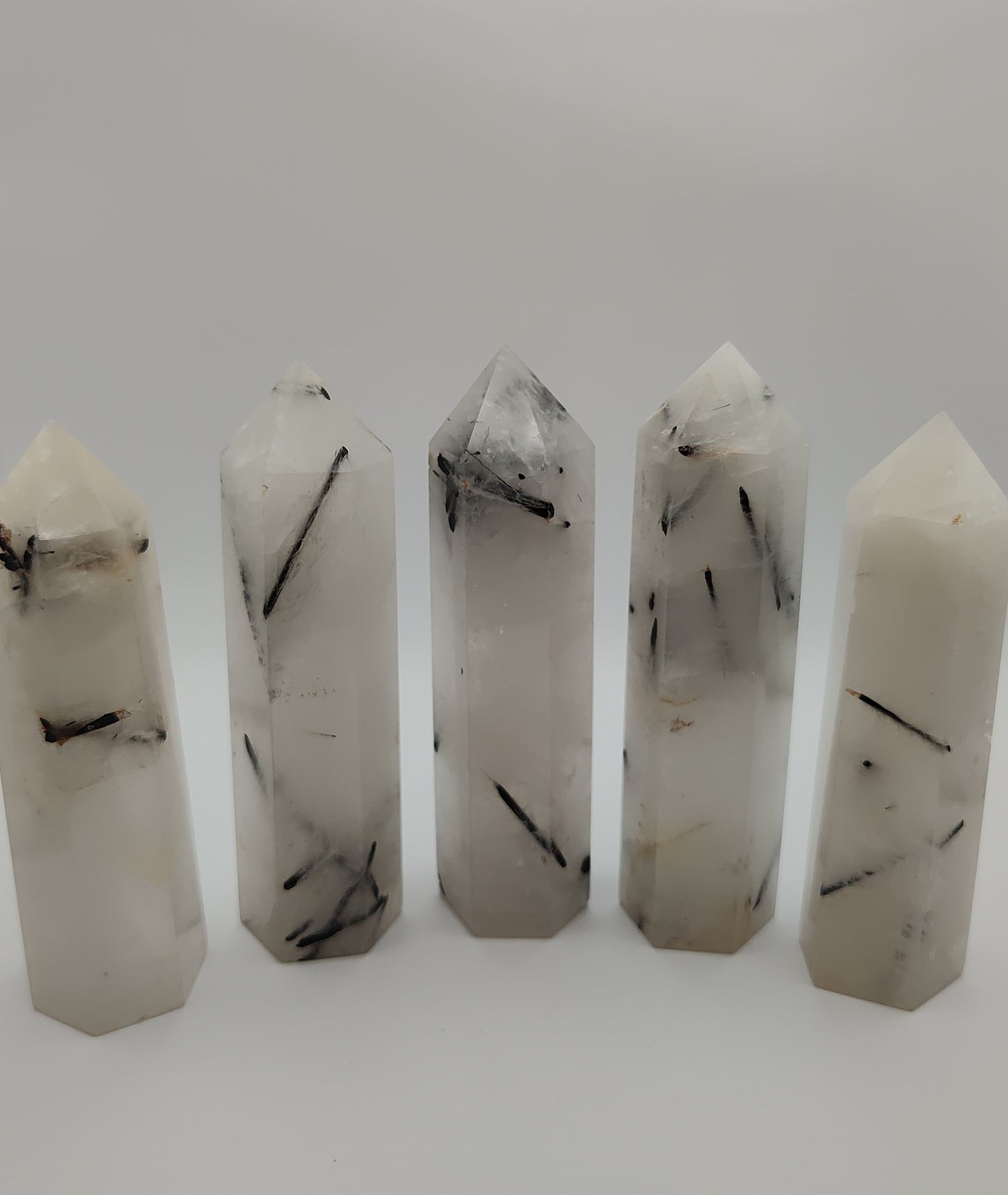 Tourmalinated Quartz Crystal Generator / Tower / Points