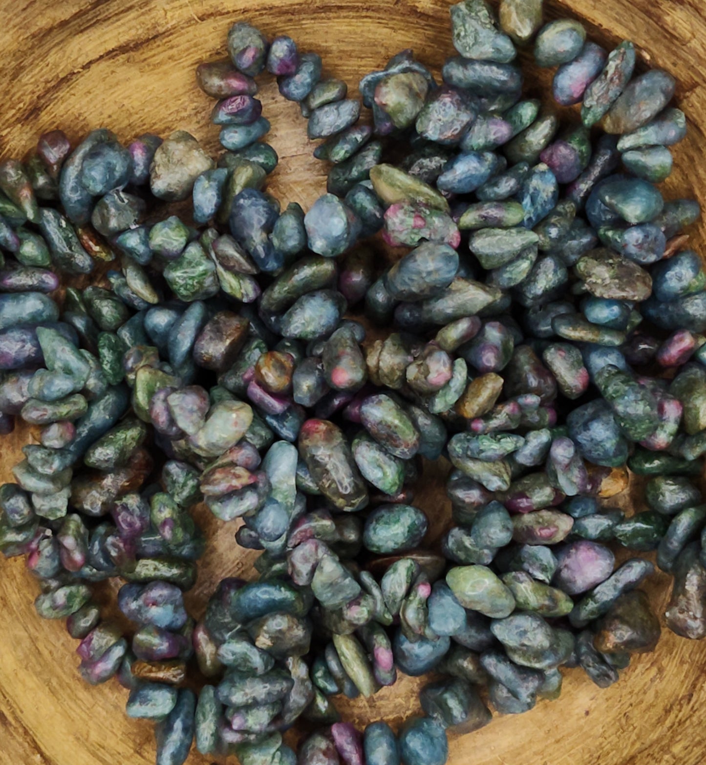 Ruby Kyanite Chip Bead Bracelets