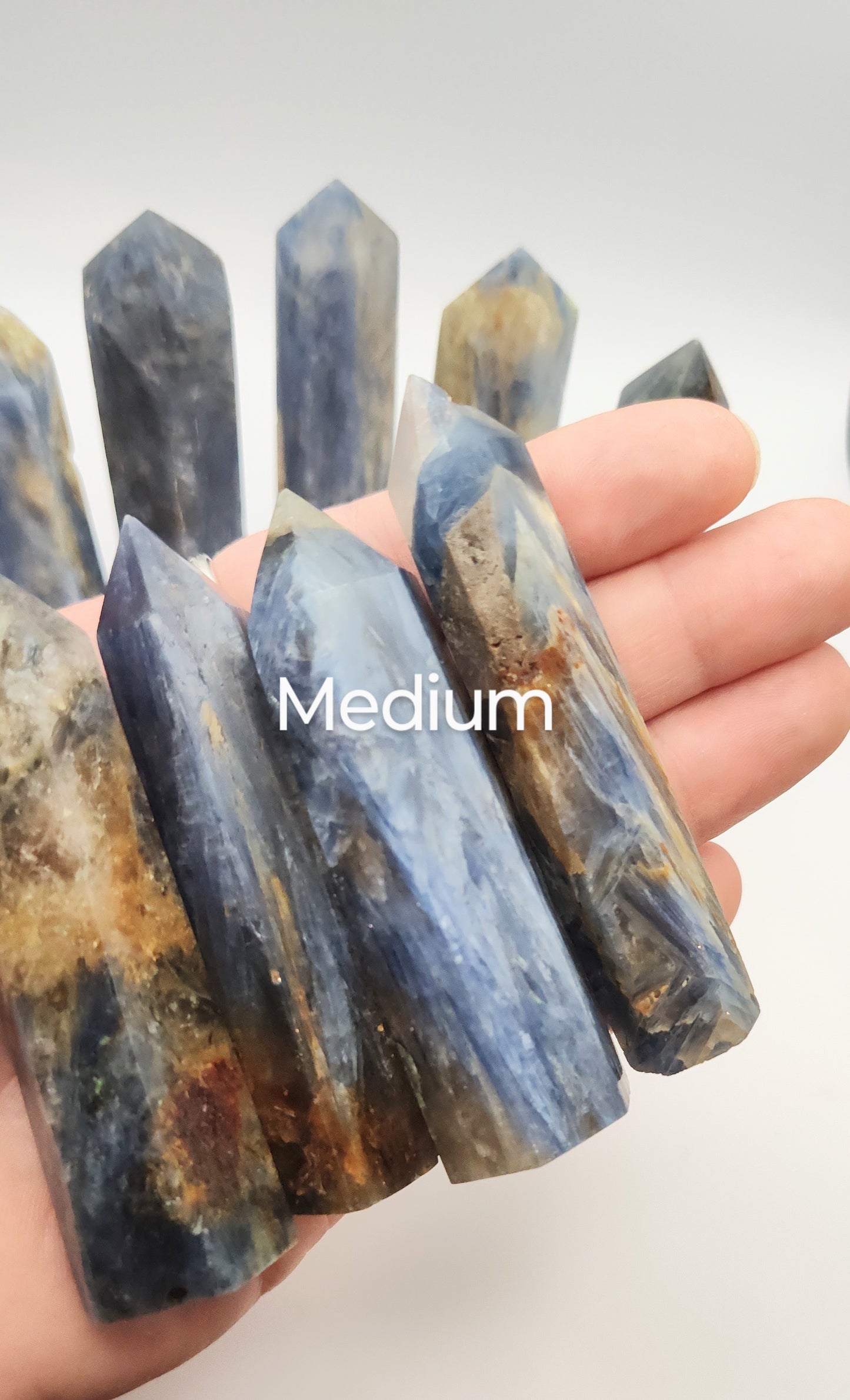 Blue Kyanite Crystal Tower / Point / Generator