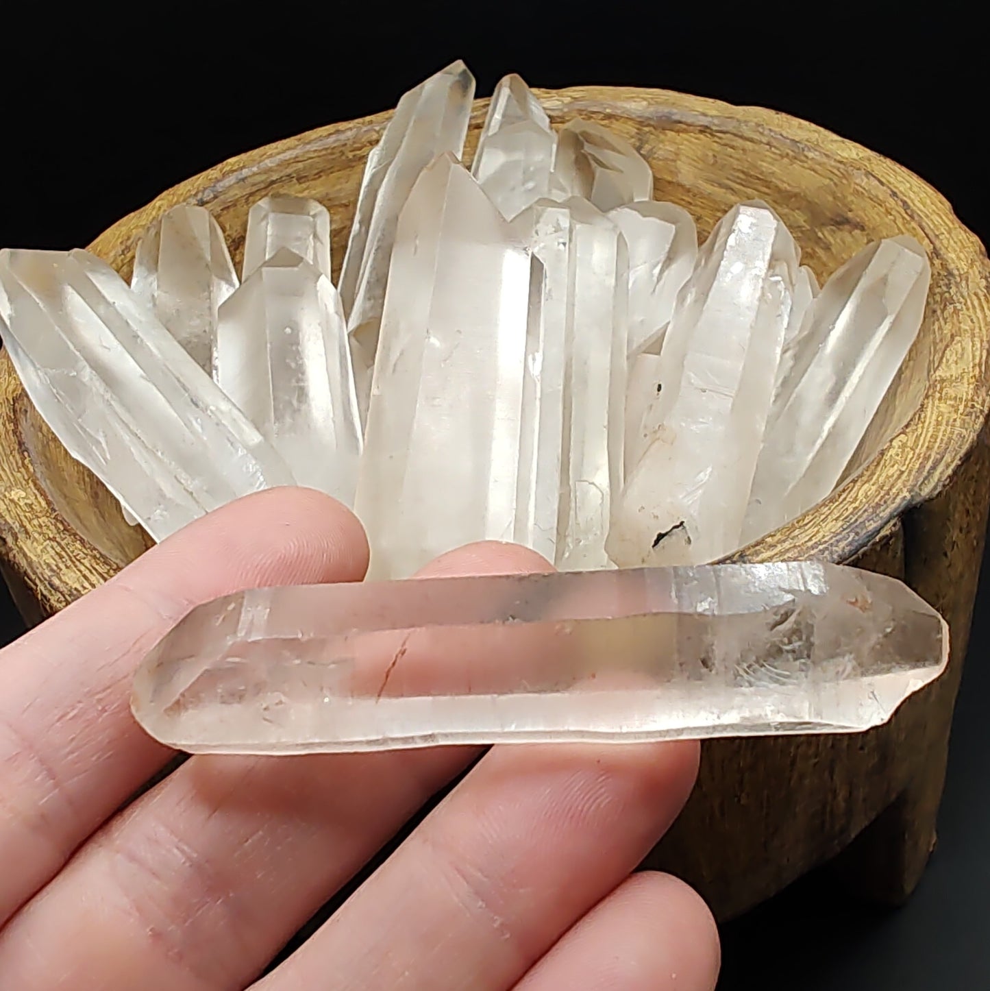 Lemurian Seed Crystal Points