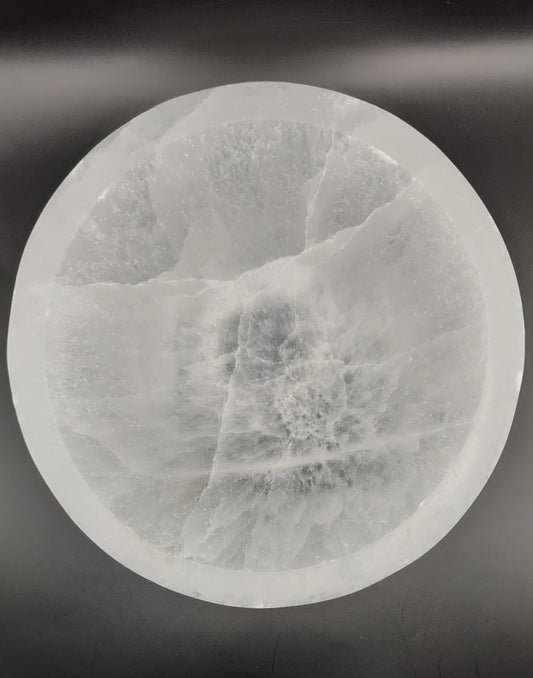 Healing & Cleansing Selenite Charging / Charger Bowl, Meatphysical, Meditation