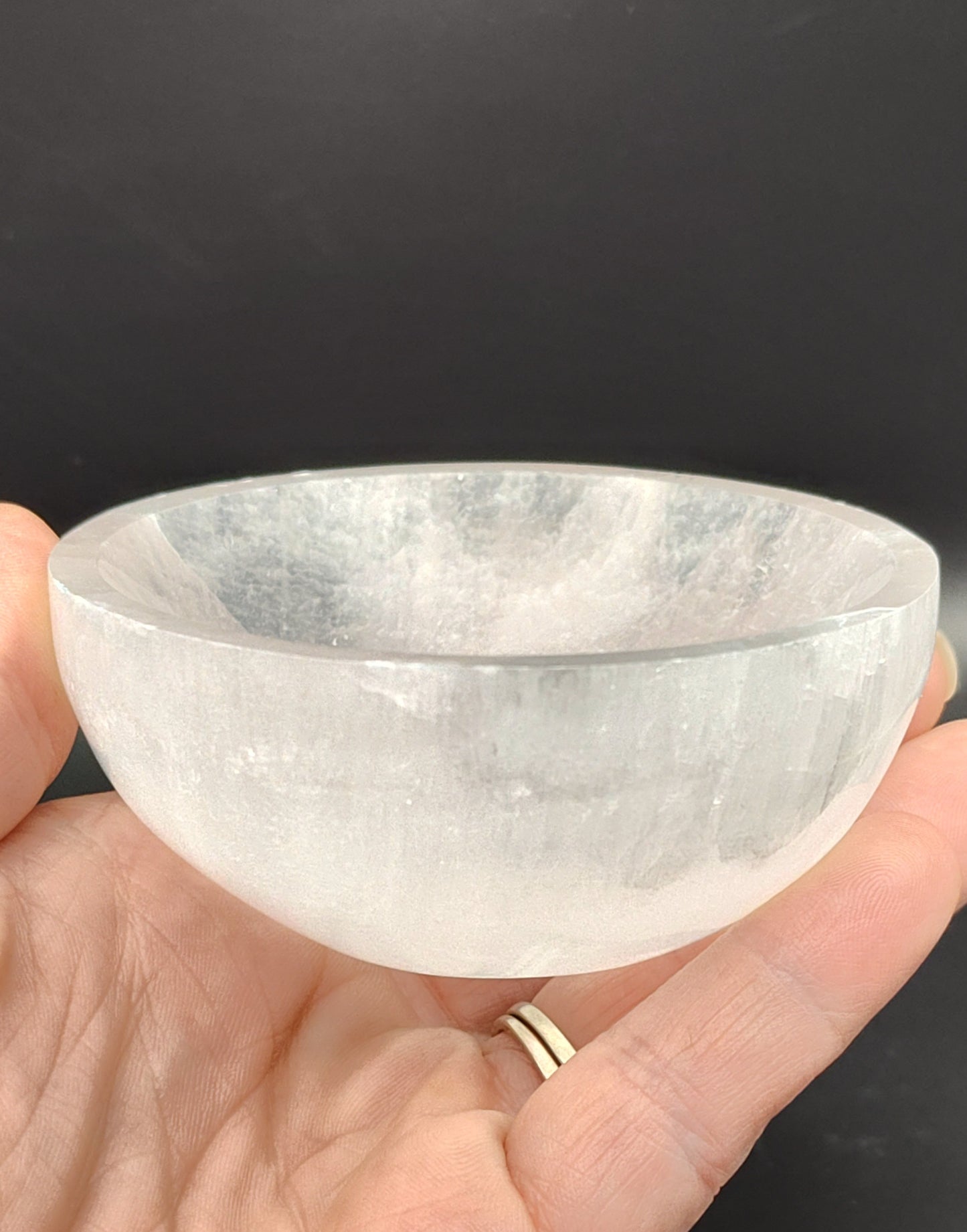 Healing & Cleansing Selenite Charging / Charger Bowl, Meatphysical, Meditation, healing